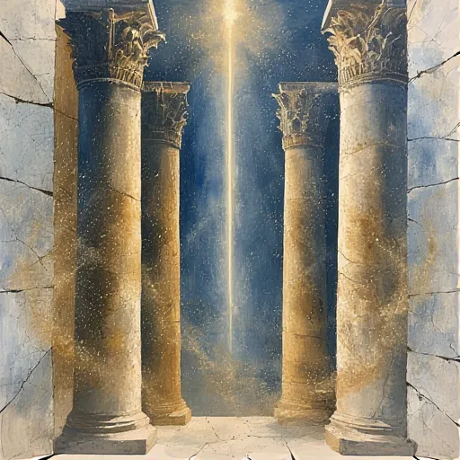 Aikaterine name illustration