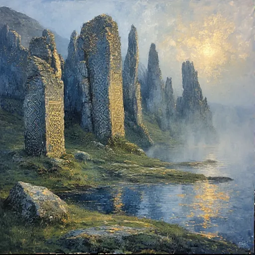 Aonghas name illustration