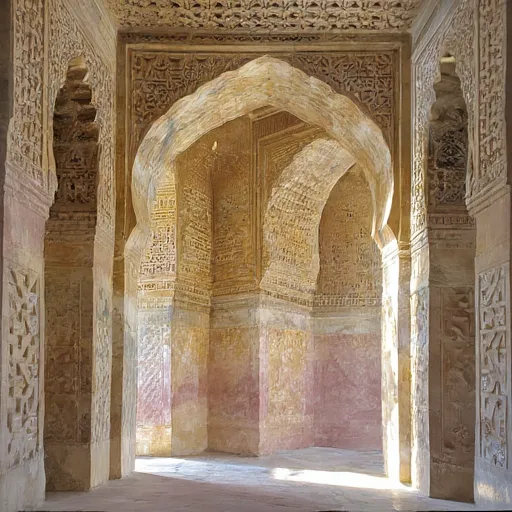 Atefeh name illustration