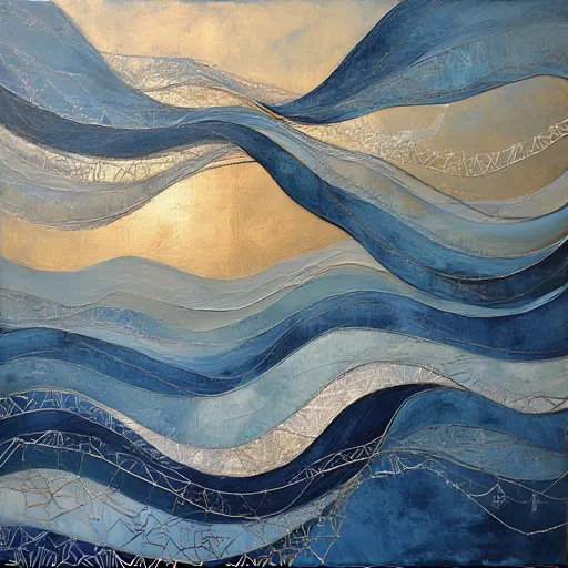 Blue name illustration