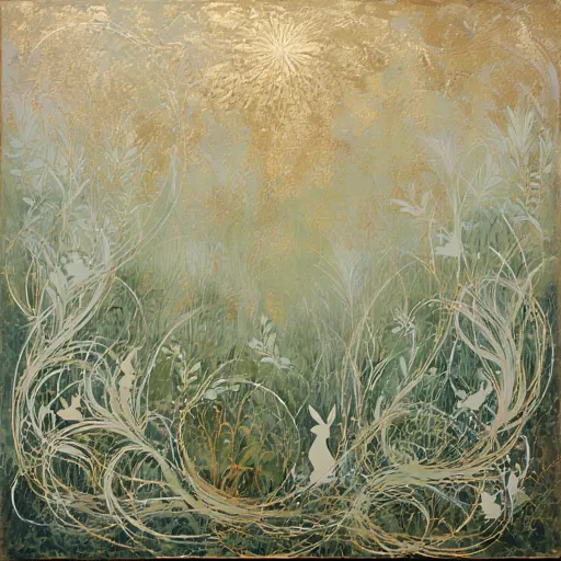 Easter name illustration