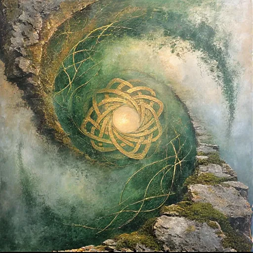 Gráinne name illustration