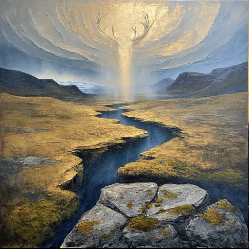 Hjörtur name illustration