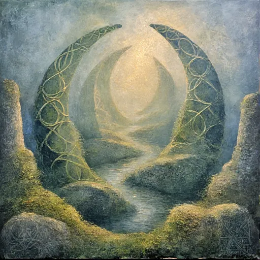 Luned name illustration