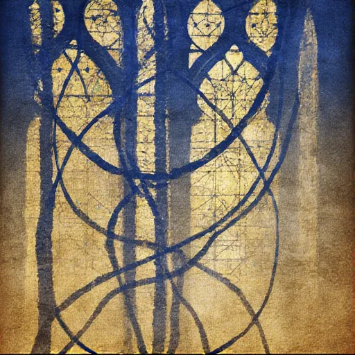 Maryline name illustration