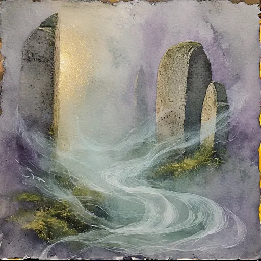 Misty name illustration