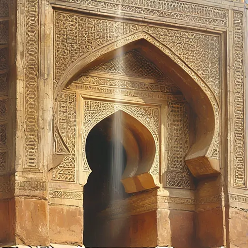 Naheed name illustration