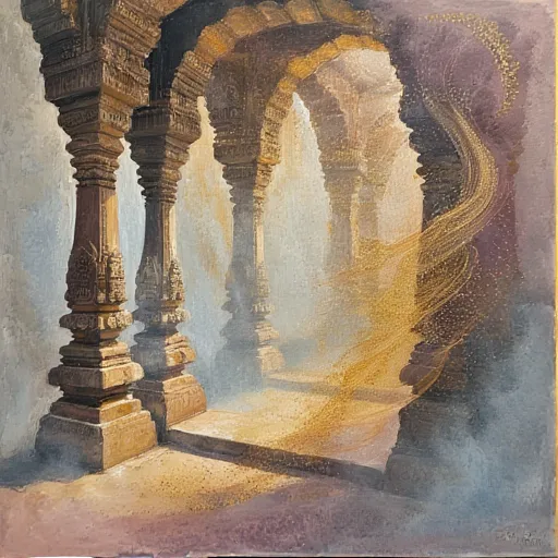 Pooja name illustration