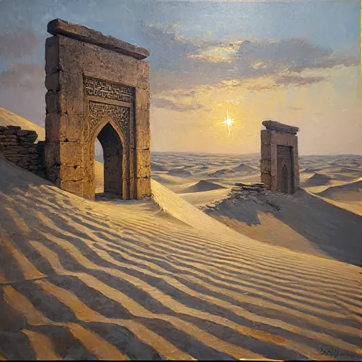 Qusay name illustration