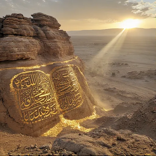 Ramadan name illustration