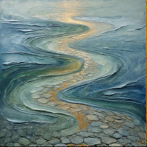 River name illustration