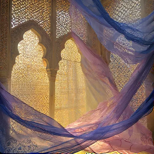 Shahrzad name illustration