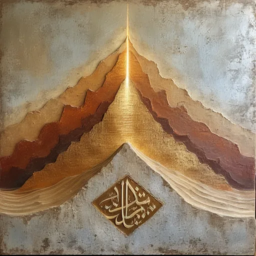 Toufik name illustration