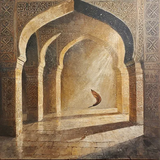 Waqar name illustration